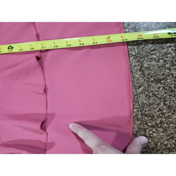 Hasema Modest Swim Dress Size 8/10 Pudra Pink Layered Flounce Hem Conservative - Picture 2 of 8